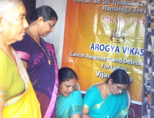 2 Cancer Cases Treated and 10 Cases Sent For Further Tests – By Vikasa Tarangini, Vijayawada