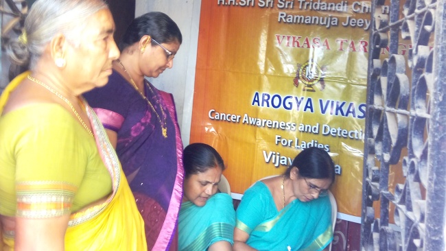 2 Cancer Cases Treated and 10 Cases Sent For Further Tests By Vikasa Tarangini Vijayawada