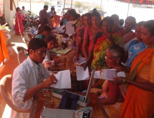 54 Ladies Screened for Cancer in Rajanna Siricilla by Karimnagar Vikasa Tarangini