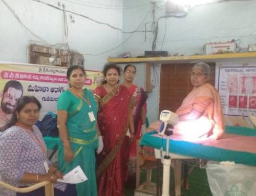 Medical camp conducted at Krishna Bhavan, Gudimalkapur