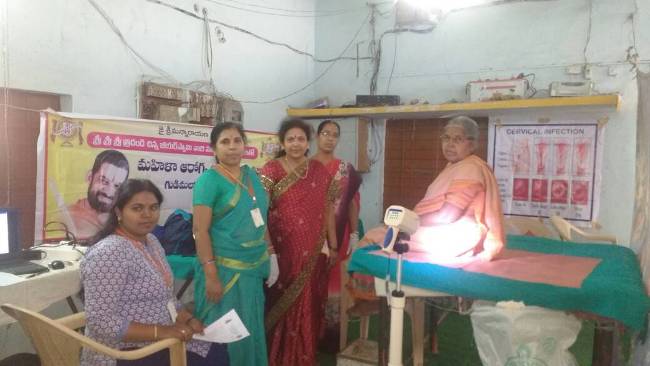 Medical camp conducted at Krishna Bhavan, Gudimalkapur