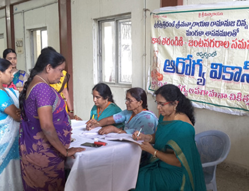 Arogya Vikas Twin Cities, conducted Women’s Health Awareness & Treatment Camp in Samshabad, Telangana.