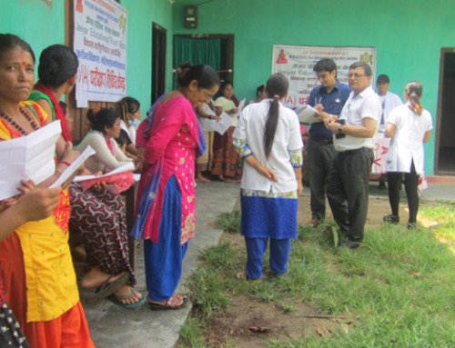 Cancer Awareness Camp Conducted by Mahila Arogya Vikasa JET Nepal in Devghàt Varaha Pravi School