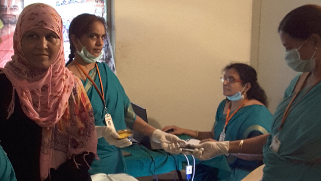 Mahila Arogya Vikas Team Conducted the Cancer Health Camp in Twin Cities