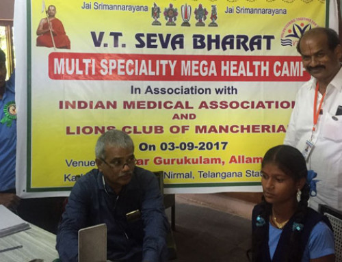 VT Conducted a Multi-Speciality Mega Health Camp at Jeeyar Gurukulam
