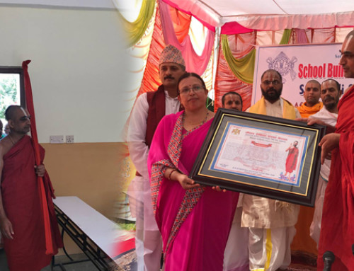 Inauguration of Nandi Secondary School, Nepal – Earthquake Relief Activity by Vikasa Tarangini
