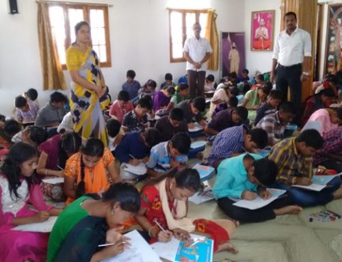 Vikasatarangini Conducted Drawing Competitions in Rajam