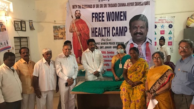 FREE Health Camp for Over 500 Rural Women on Jan 21 by VTS Bharath