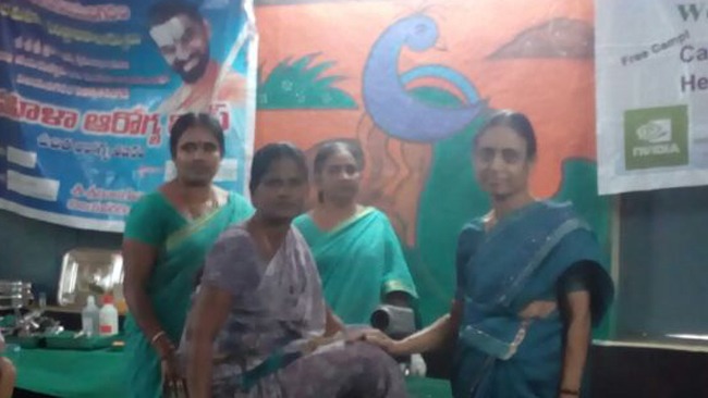 Mahila Arogya Vikas conducted medical camp Vikas Tarangini Office