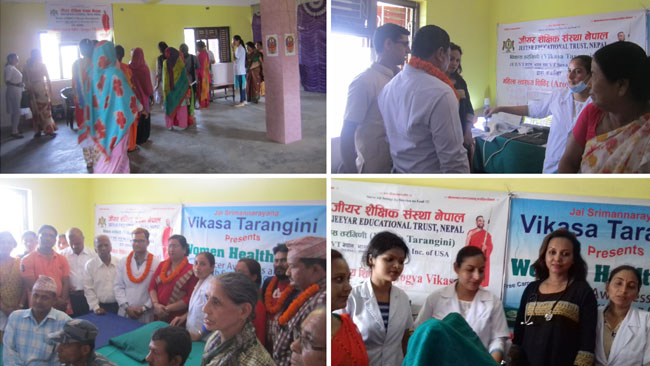 Nepal Vikasatarangini conducts it’s 51st Health Screening Camp at Dubi Biratnar