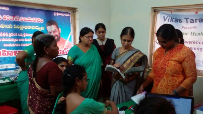 Mahila Arogya Vikas conducted Medical Camp 