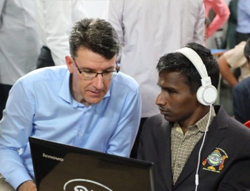 Delegates From Ireland Visited Nethra Vidyalaya at JIVA