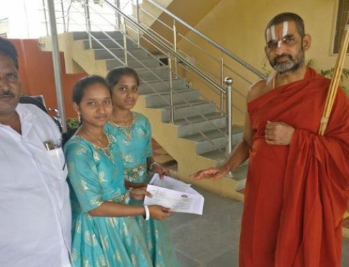 Vikasa Tarangini Seva Supports Two Intermediate Students Financially