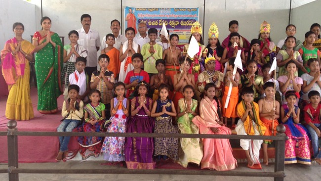 Prajna Summer Camp at Kodanda Ramalayam Sapthagiri Colony