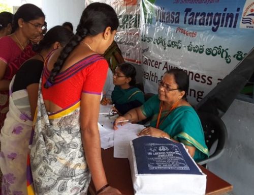 Women Health Care Conducted Cancer Awareness Camp at Medchal