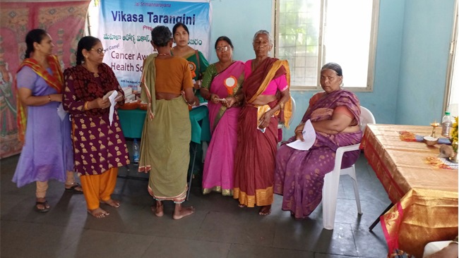 Mahila Arogya Vikas Conducted Women Health Camp at LBNagar