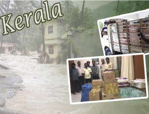 Vikasa Tarangini Distributed Flood Relief Materials in Kerala