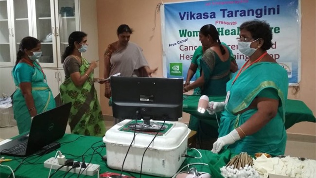 Women Health Care Conducted Medical Camp at Nalgonda VT Seva Mallecheruvu
