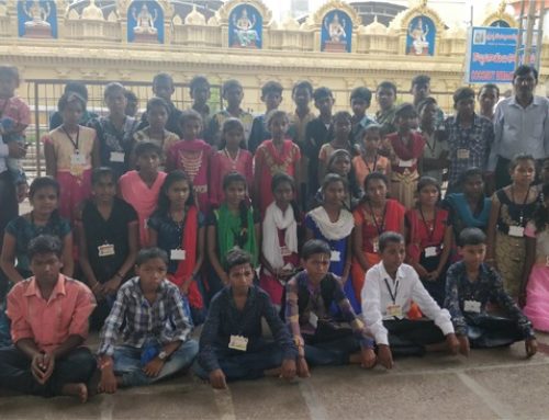Jeeyar Gurukulam’s Students Visit to Dharmapuri