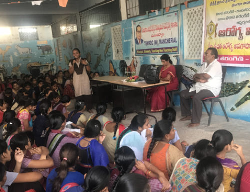 Mahila Arogya Vikas Conducted Medical Camp Awareness at Mancherial