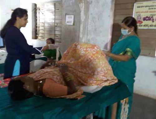 A Cancer Awareness Camp at Secunderabad