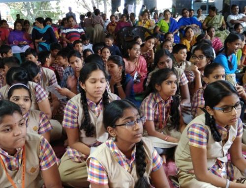 About 85 children enthusiastically participate in “Prajna”