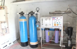 Mineral water plant Installation