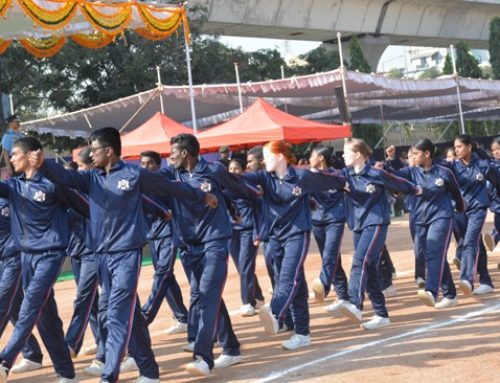 Netra Students create history by taking part in NCC parade