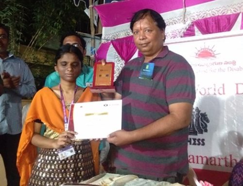 Netra Vidyalaya Jr & Degree students bag first 3 prizes