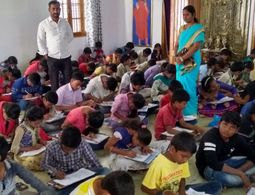 Ramayanam drawing competitions at Rajam