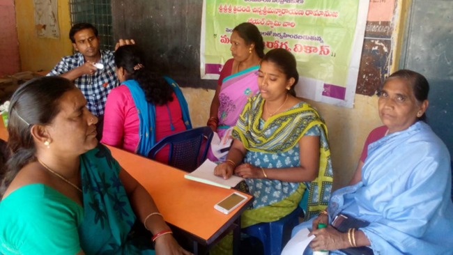 Mahila Arogya Vikas Conducted Medical Camp at Rajeev Nagar Vizianagaram Medical Camp