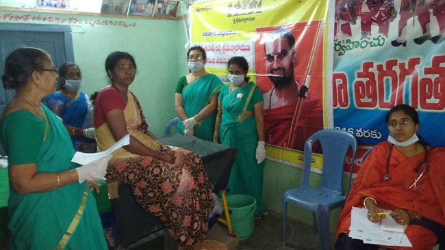 Mahila Arogya Vikas Conducted Free Women Health Care Camp at Kakinada