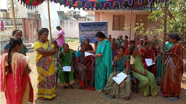Free Medical camp at Salur screens 90 women Mahila Arogya Vikas Camp