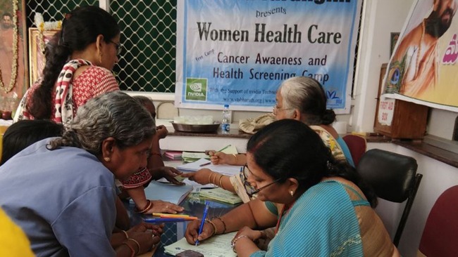 Health Care Camp at Visakhapatnam Screens 131 Women