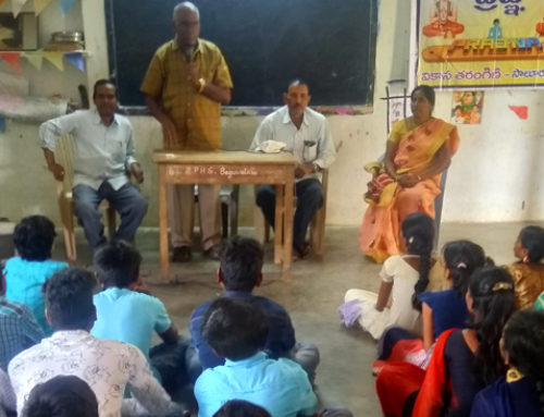 Prajna program conducted at Bagu valasa high school(Salur)