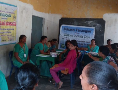 Women health care camp conducted at Vizianagaram