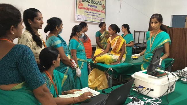 Mahila Arogya Vikas Conducted Medical Camp at Vempadu