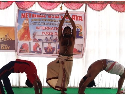Nethravidyalaya, Varija celebrates international yoga day