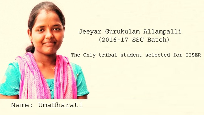 Gurukulam student paves her path to IISER Tirupati 1