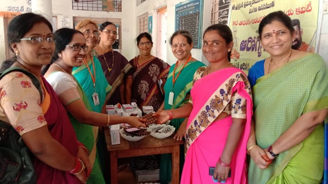 Mahila Arogya Vikas Conducted Free Medical camp Manakondoor Telangana