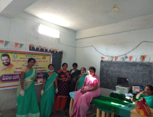 Mahila Arogya Vikas Conducted Medical camp at Bheemini Govt High  School
