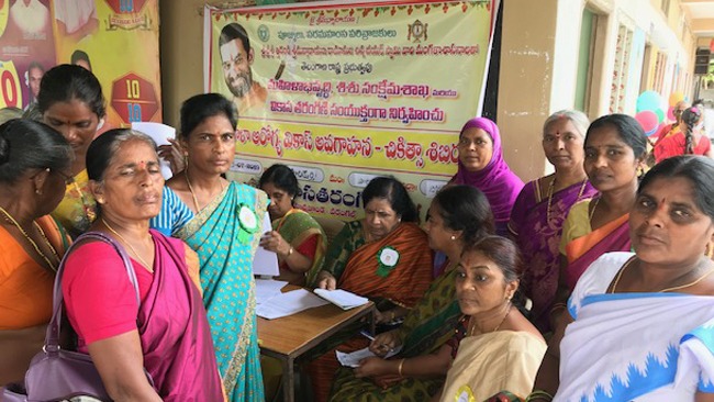 Mahila Arogya Vikas Conducted Medical camp at Palakurthi Jangaon