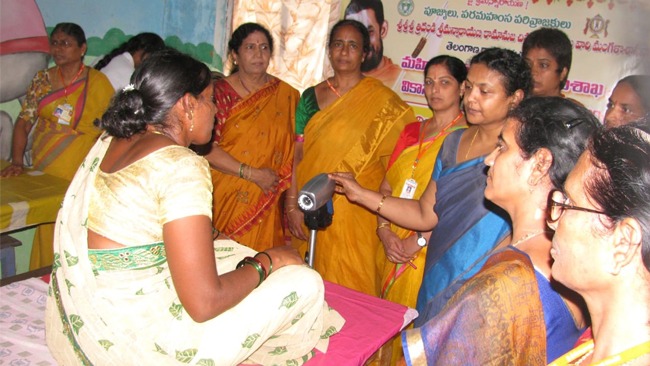 Women Heath Care Conducted Free Medical Camp at Parvathagiri Village Warangal