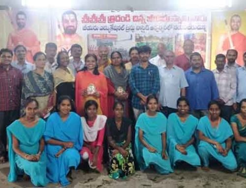 Gurukulam children take steps to learn English