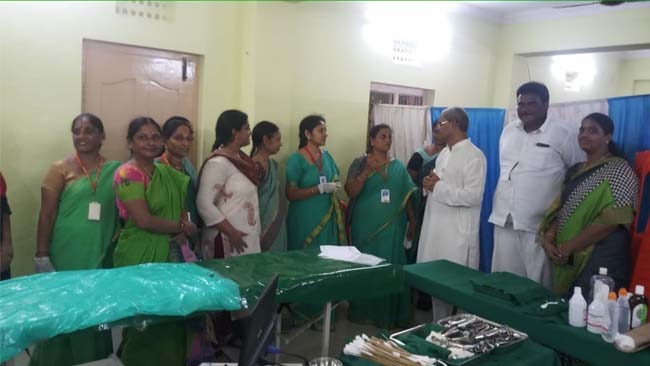 Mahila Arogya Vikas Conducted a Medical Camp at L.V. Nagar Gajuwaka