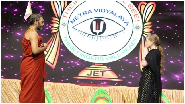 Netra Vidyalaya’s 12th Foundation Day midst all Well-wishers