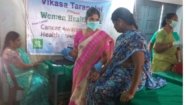 Mahila Arogya Vikas Conducted a Medical Camp at Kesarapalli
