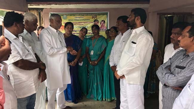 Mahila Arogya Vikas Gudimalkapur conducted Medical Camp at Hazipur Manchiryala