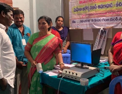 Mahilaarogya Vikas conducted a Medical Camp at Inole Mahabubnagar