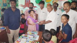 VT celebrates HH Chinna Jeeyar Thirunakshatram By Donating Books Poor children
